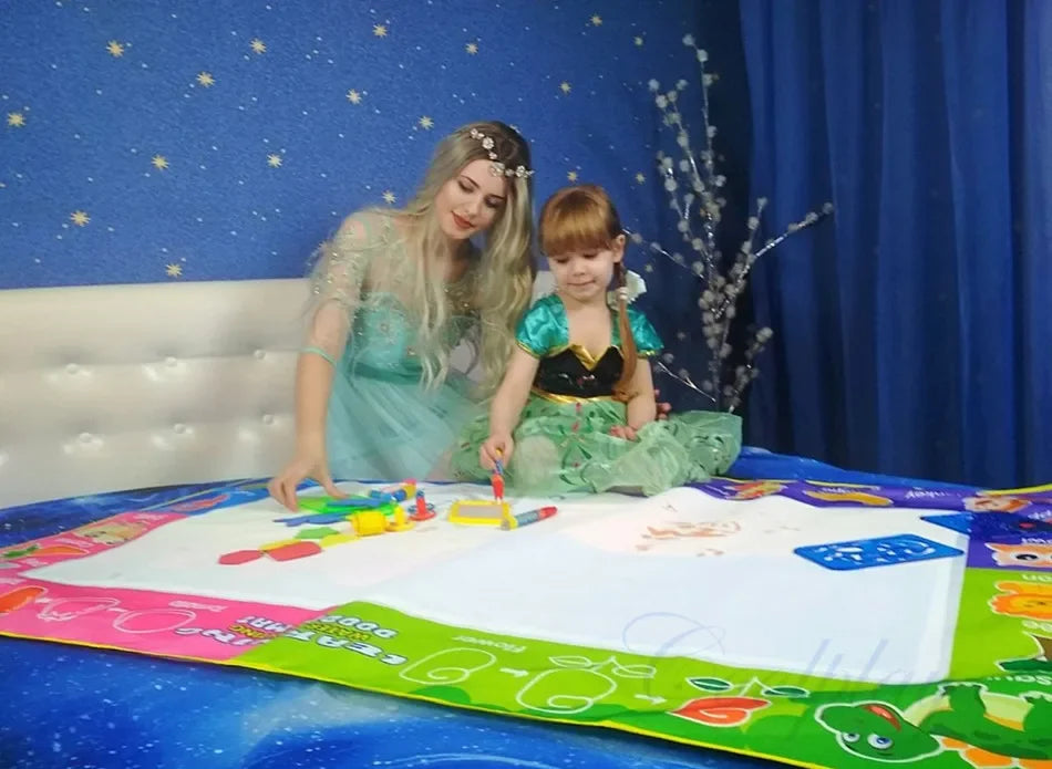 Tapis magique à l’eau grand format Montessori