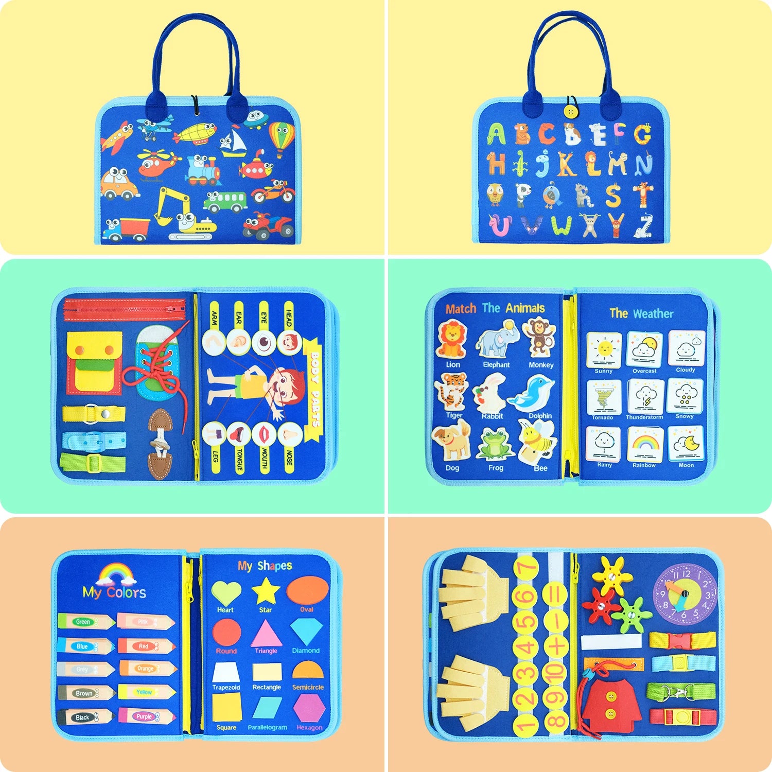 Planche d'activités Montessori