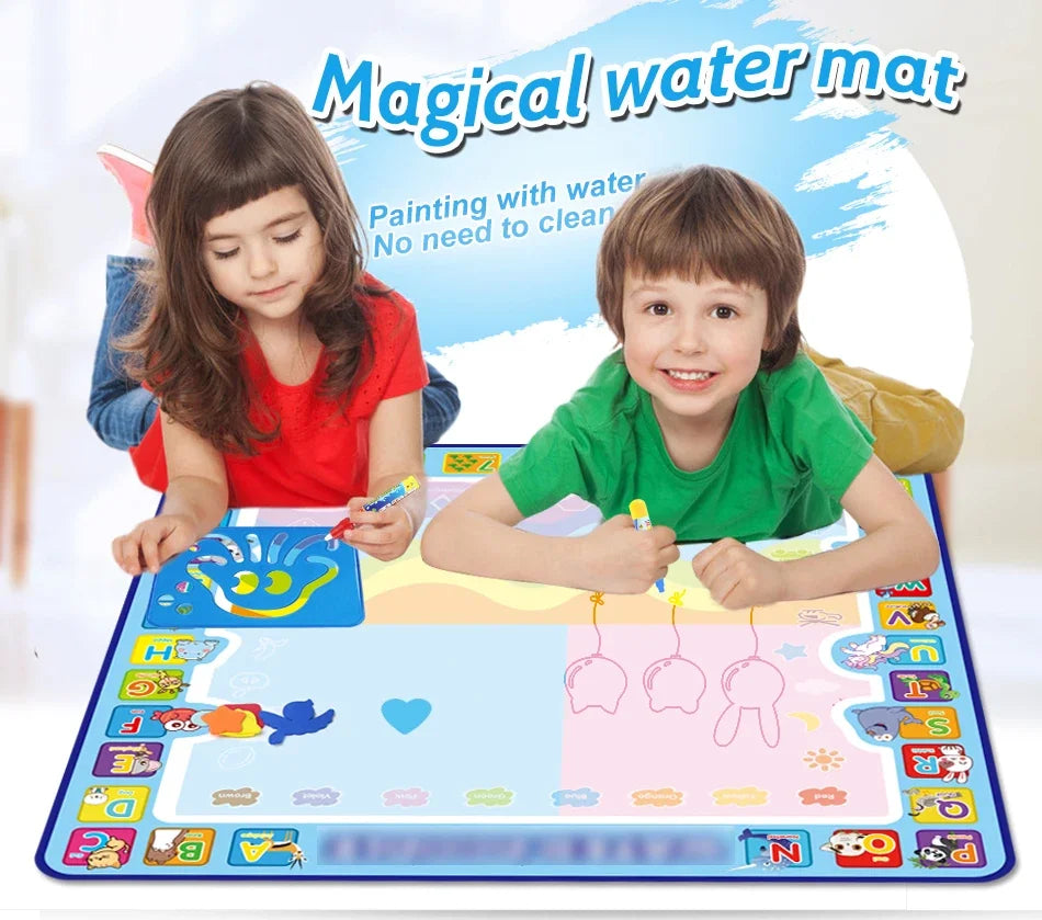 Tapis magique à l’eau grand format Montessori