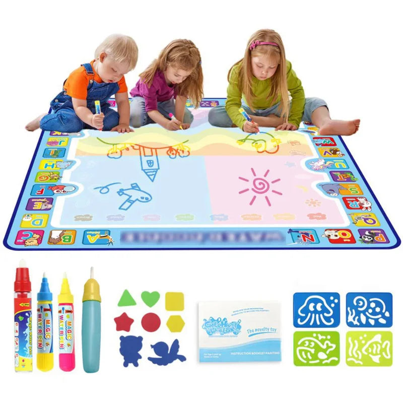 Tapis magique à l’eau grand format Montessori