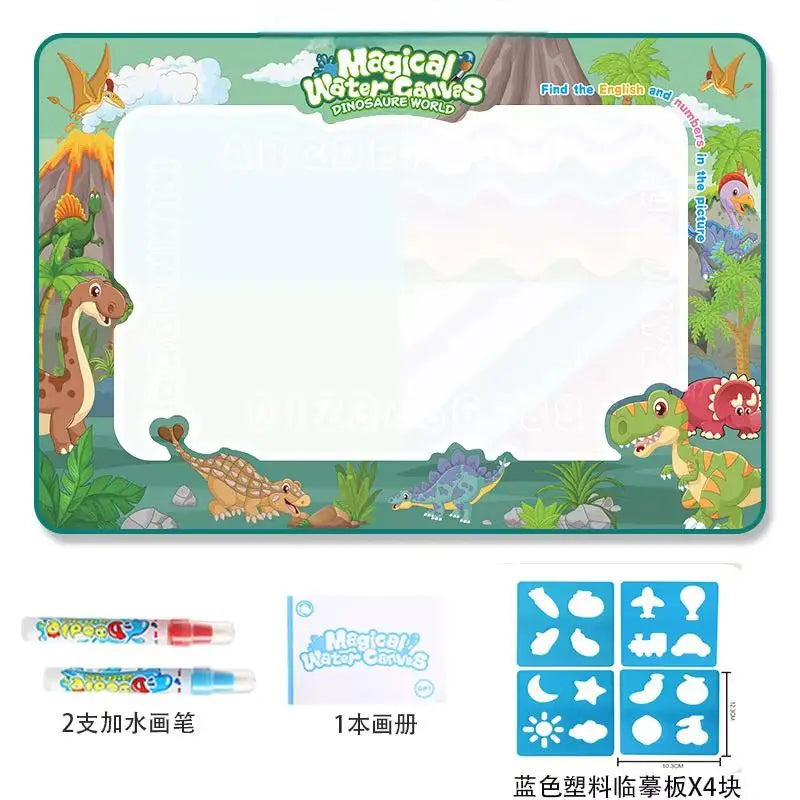 Tapis magique à l’eau grand format Montessori