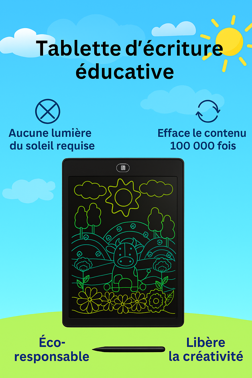 Tablette LCD d’écriture